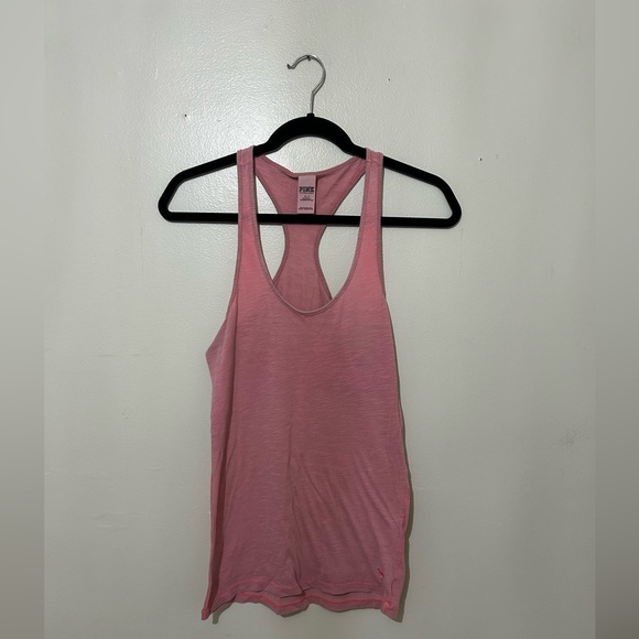PINK Victoria's Secret Tops - PINK VICTORIA’S SECRET | Lightweight, Light Coral Racerback Tank Top